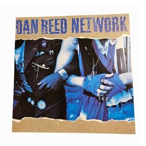 Dan‎ Reed Network Self-Titled 12x12 Double Sided Flat Promo Poster Vintage 1980s